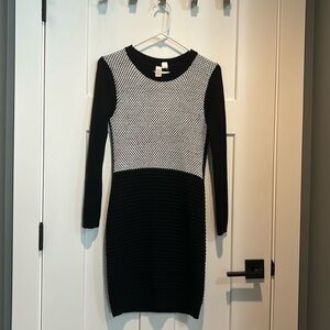 RD style fitted sweater dress